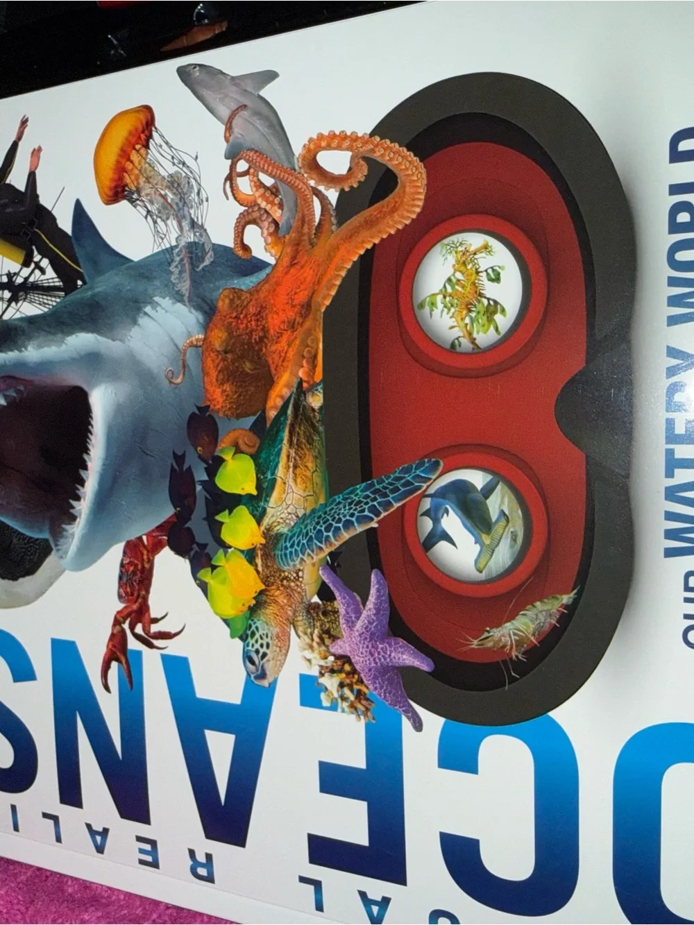 Stem Virtual Reality Oceans! Interactive VR Kit with Red Goggles